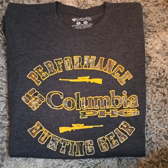 Columbia Men's Gray Performance Hunting Gear Shirt - Picture 1 of 4